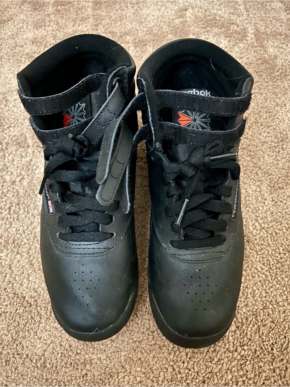 Reebok Classic Black High-Top Sneakers - Picture 2 of 4
